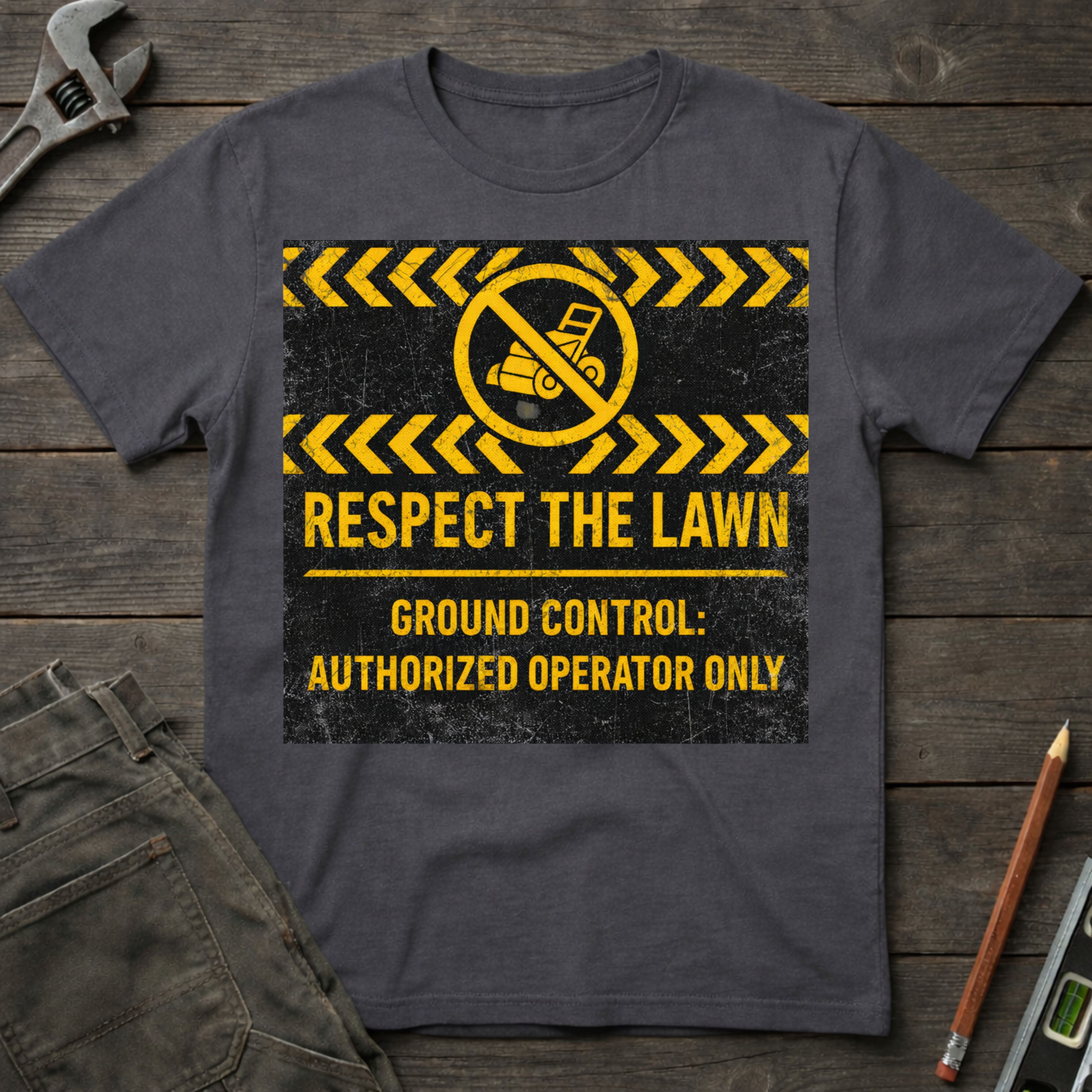 Respect the Lawn: Ground Control T-Shirt