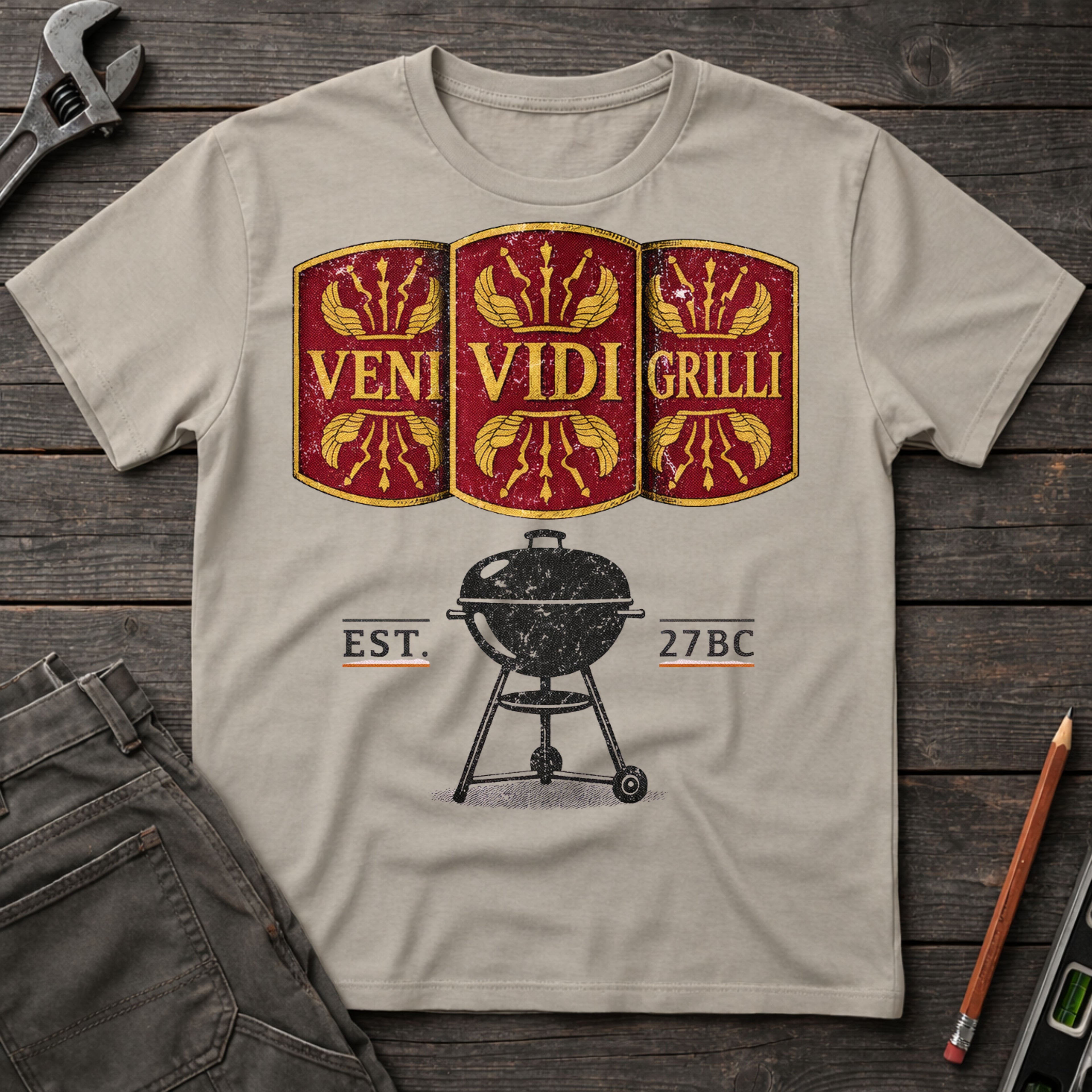 Veni, Vidi, Grilli T-Shirt