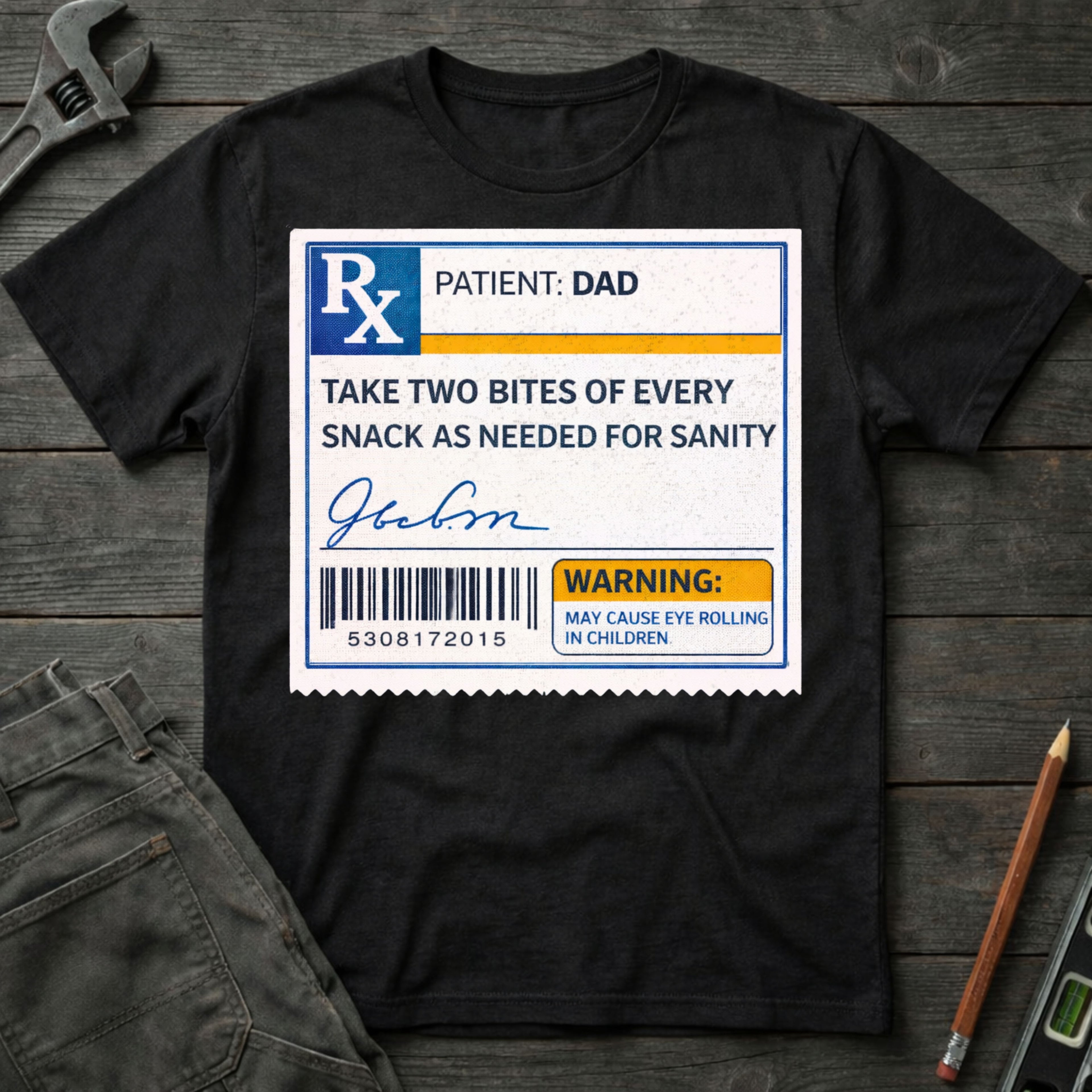 Dad Tax Perscription T-Shirt