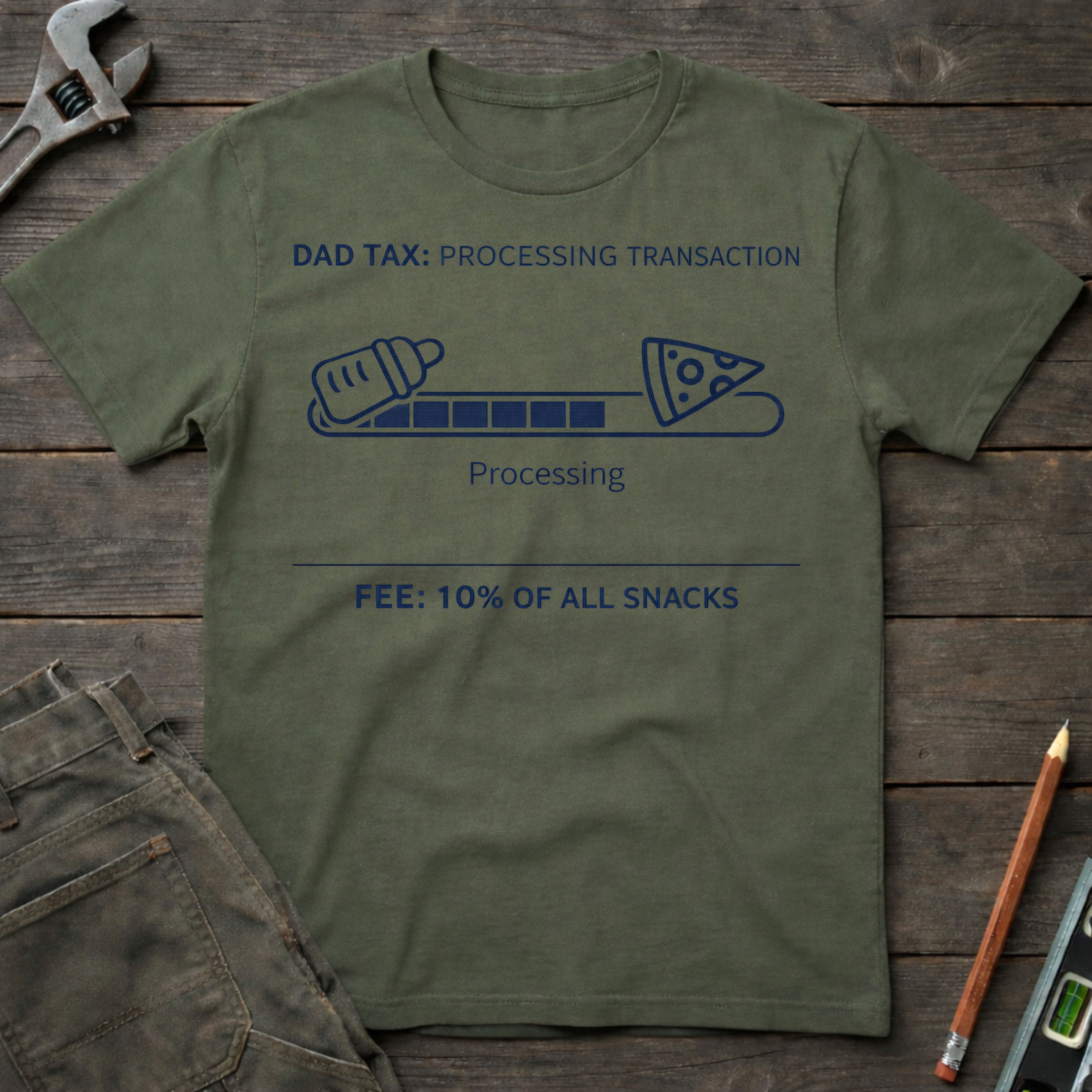 Dad Tax Processing T-Shirt