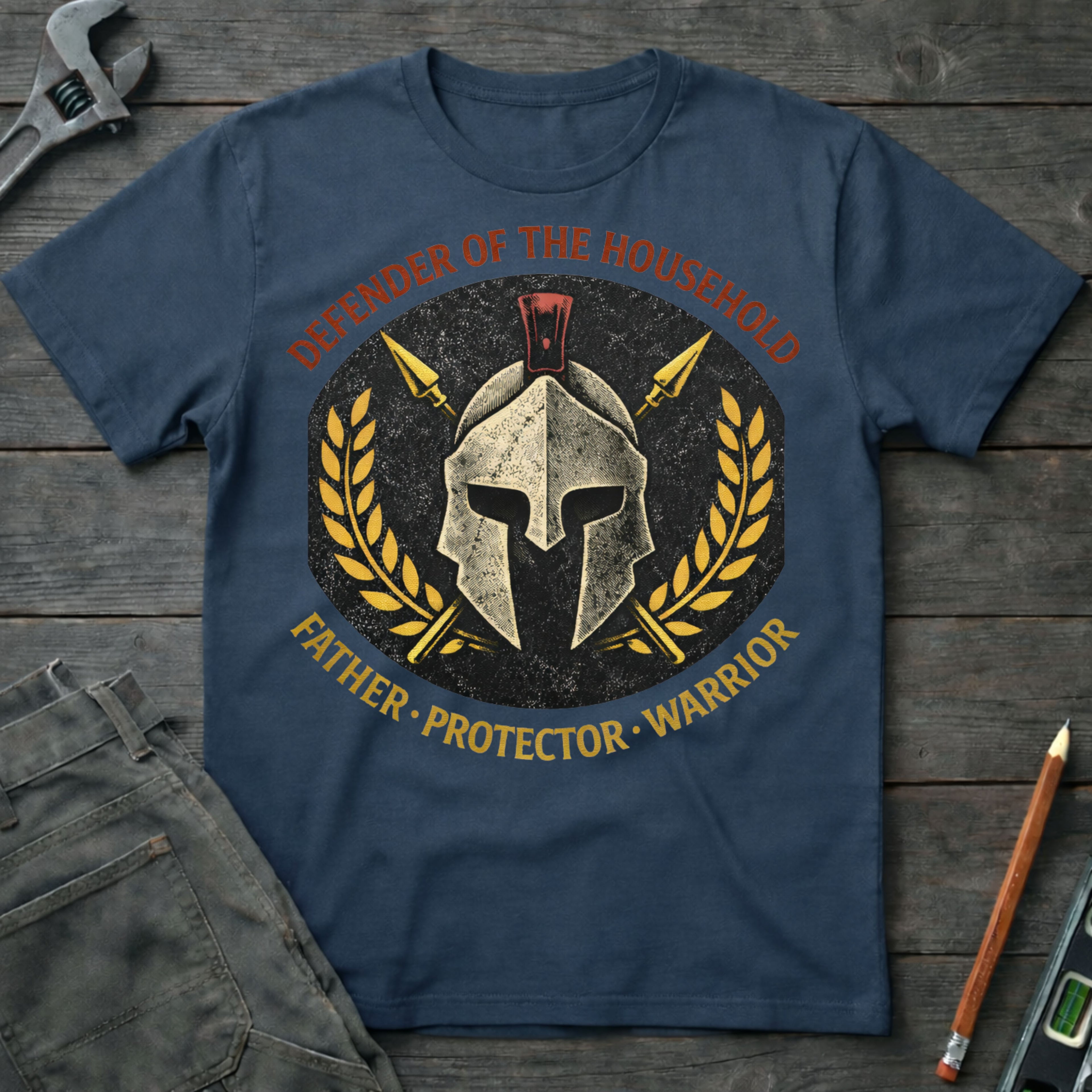 Father, Protector, Warrior T-Shirt