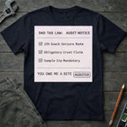 Dad Tax Audit Notice T-Shirt