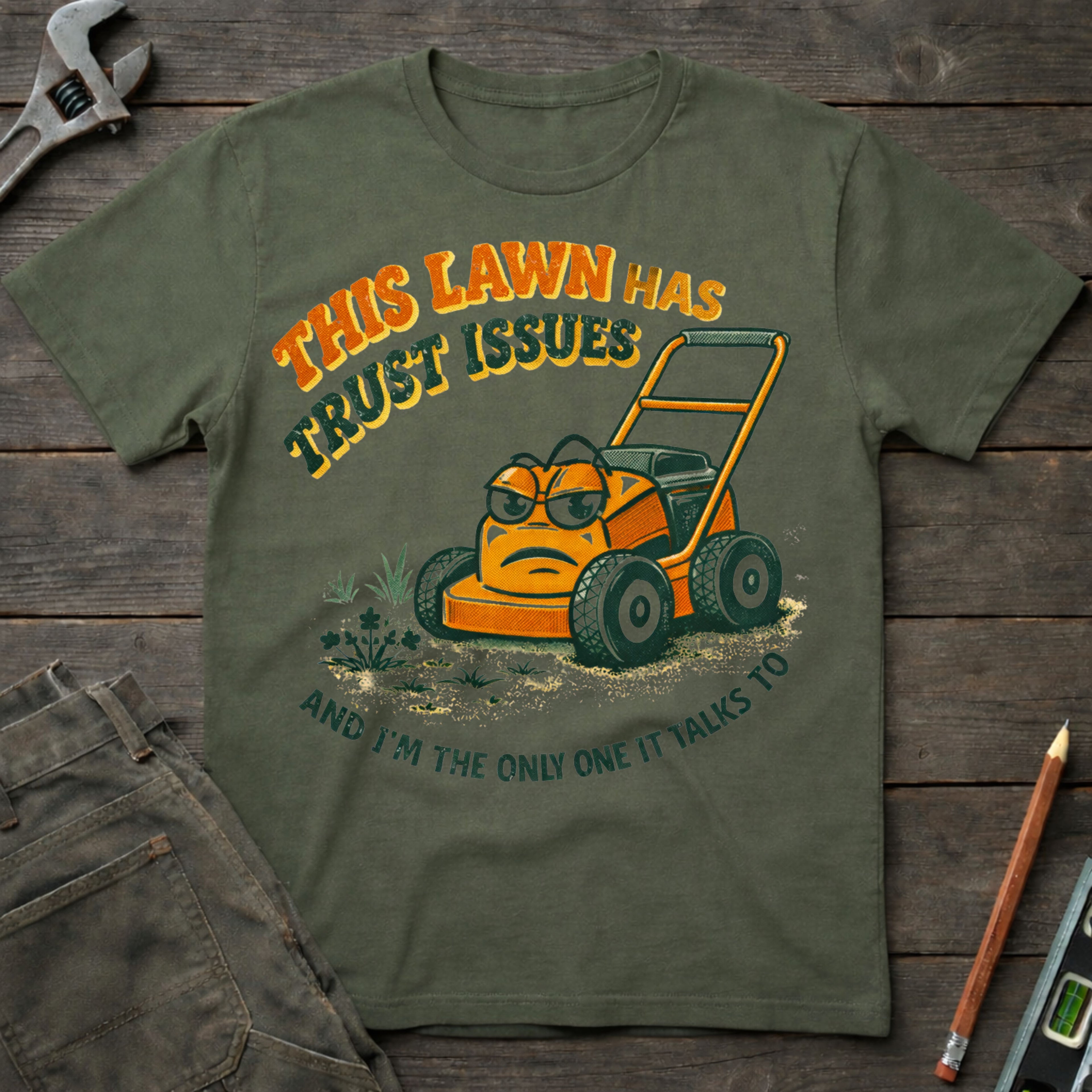 Lawn Trust Issues T-Shirt