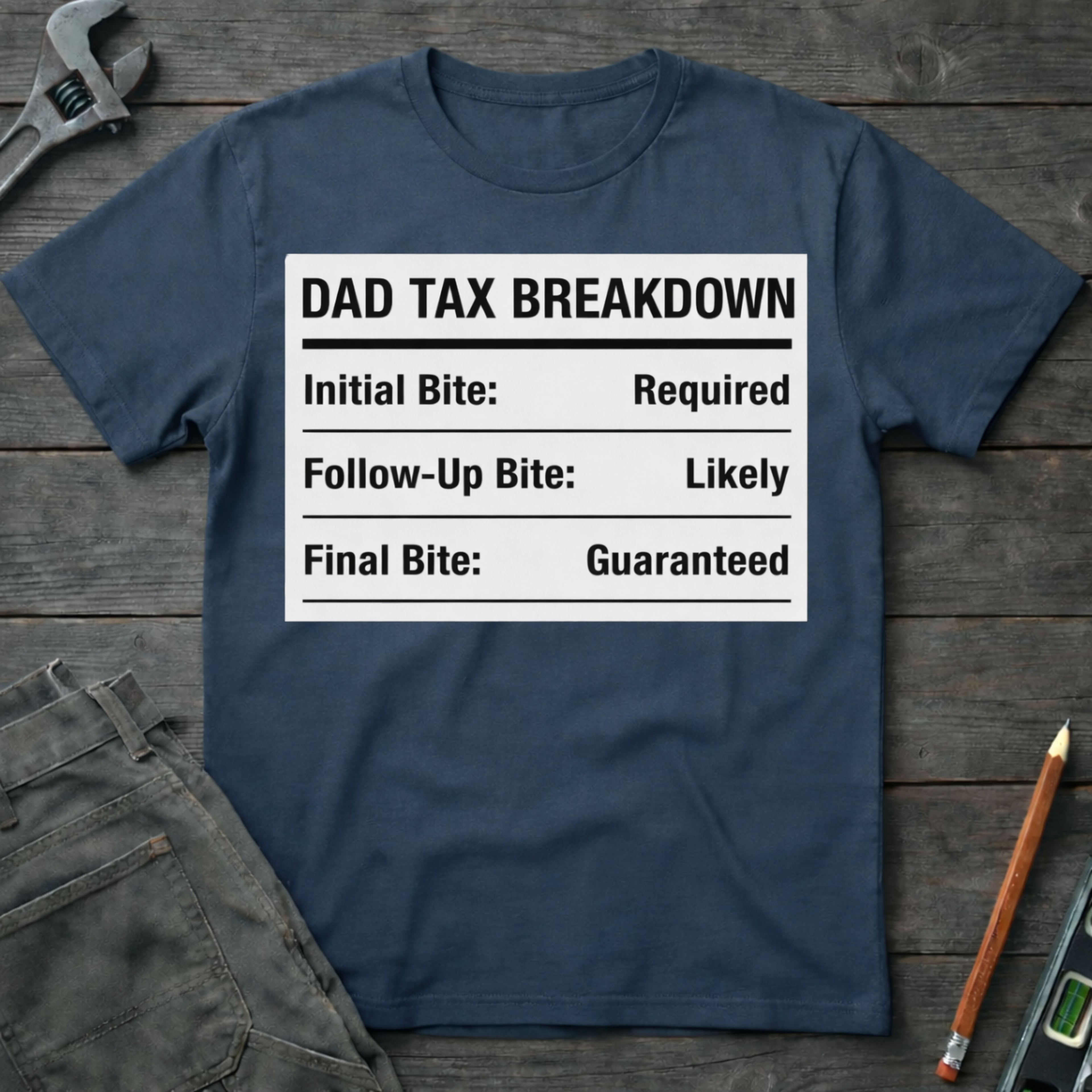 Dad Tax Breakdown T-Shirt