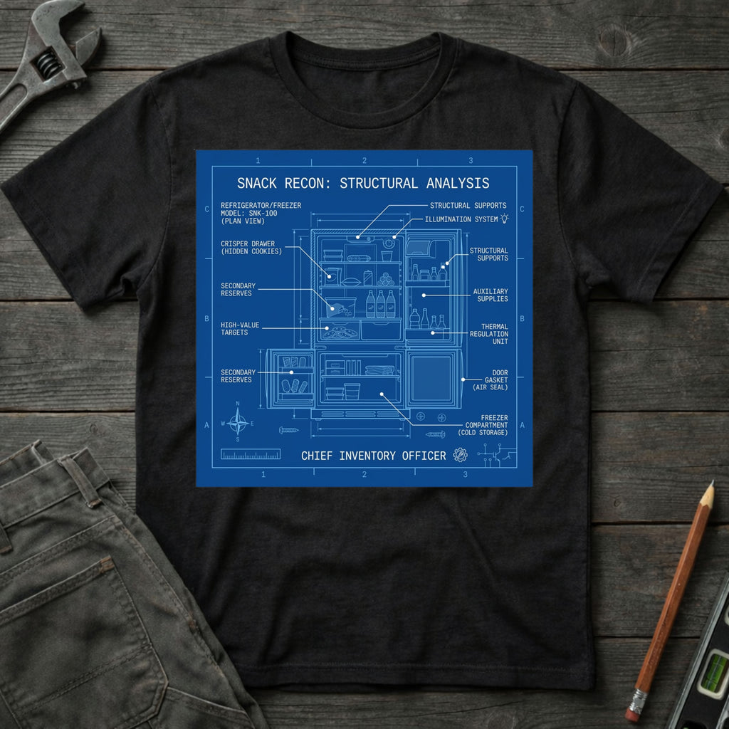 Snack Recon Diagram T-Shirt