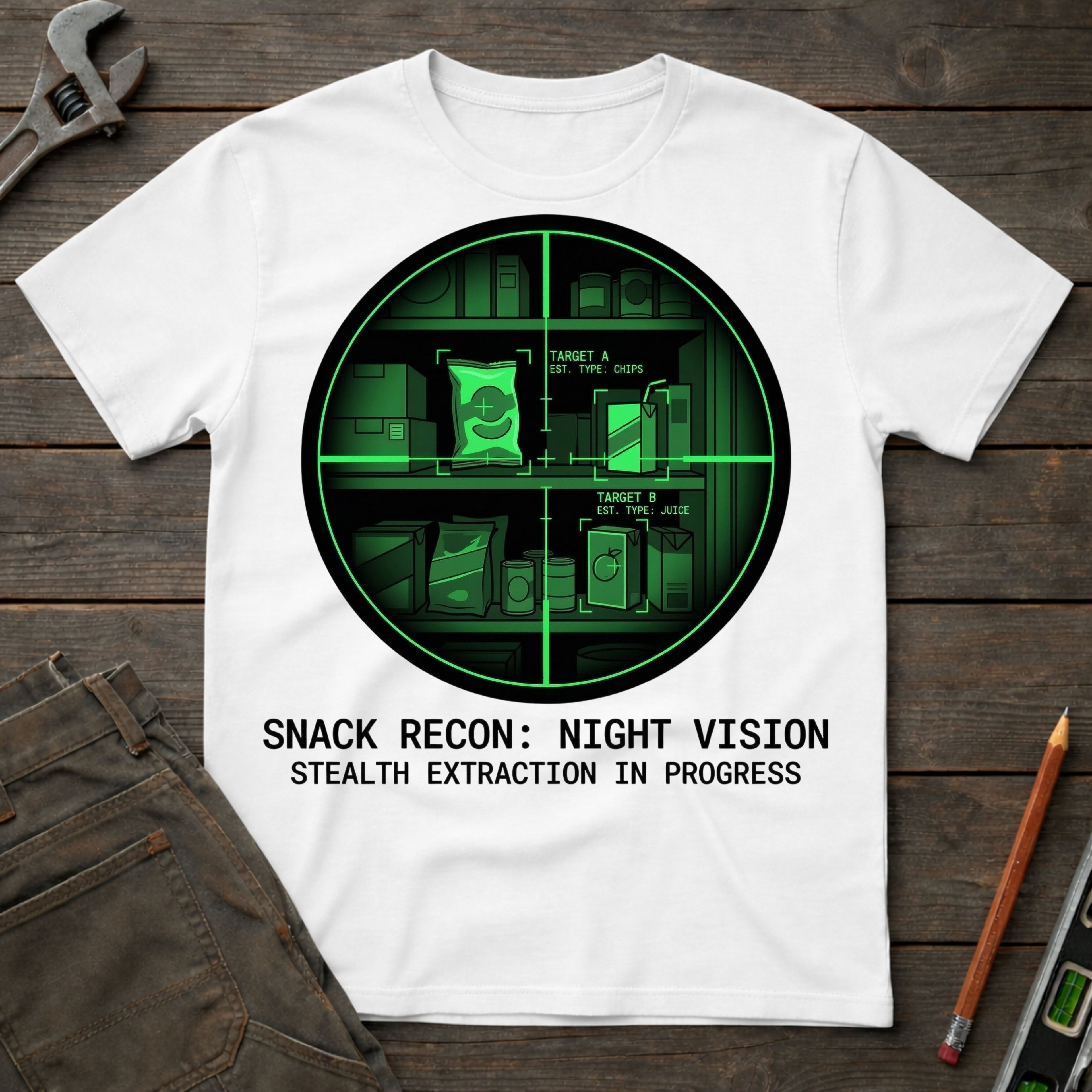 Snack Recon: Night Vision T-Shirt