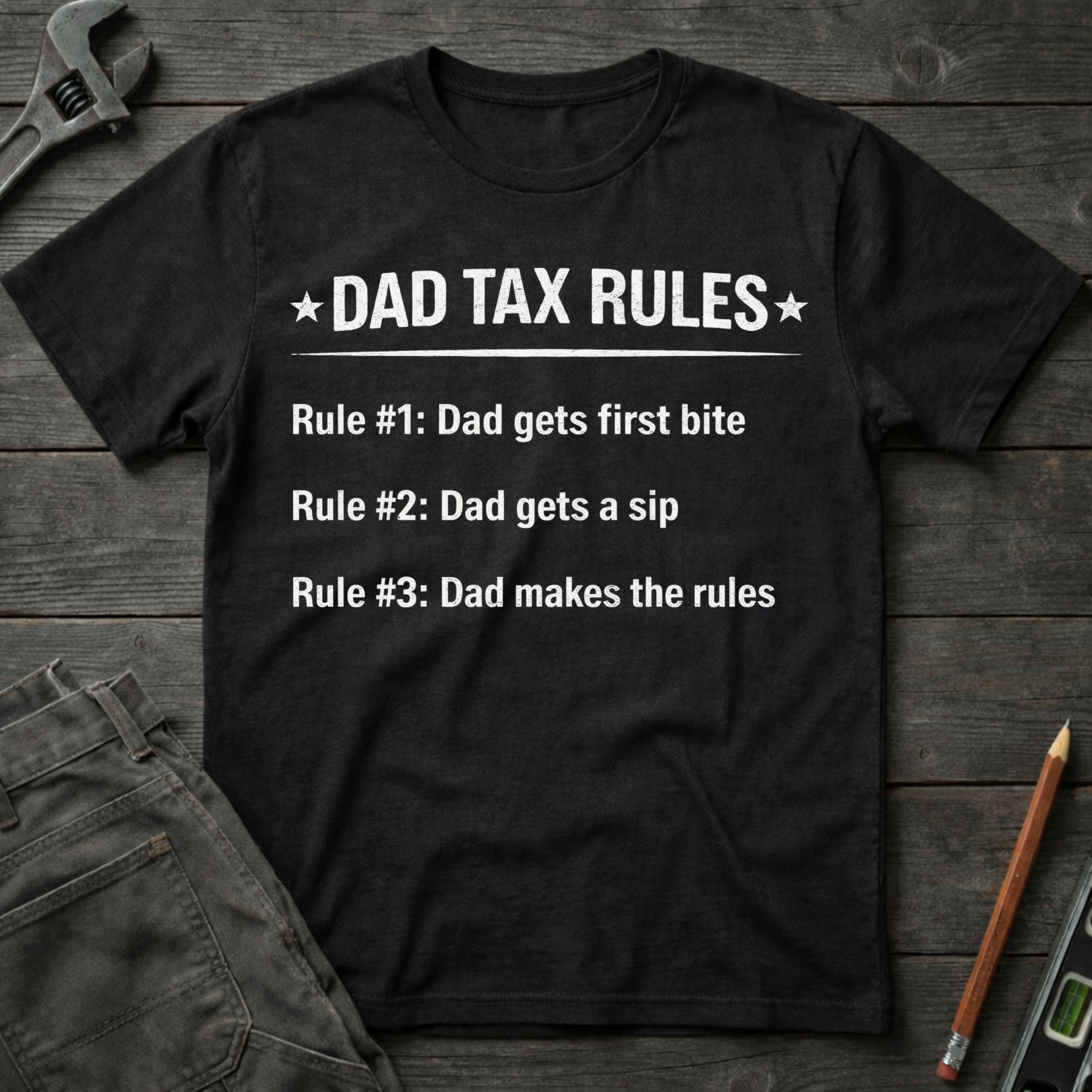 Dad Tax Rules T-Shirt