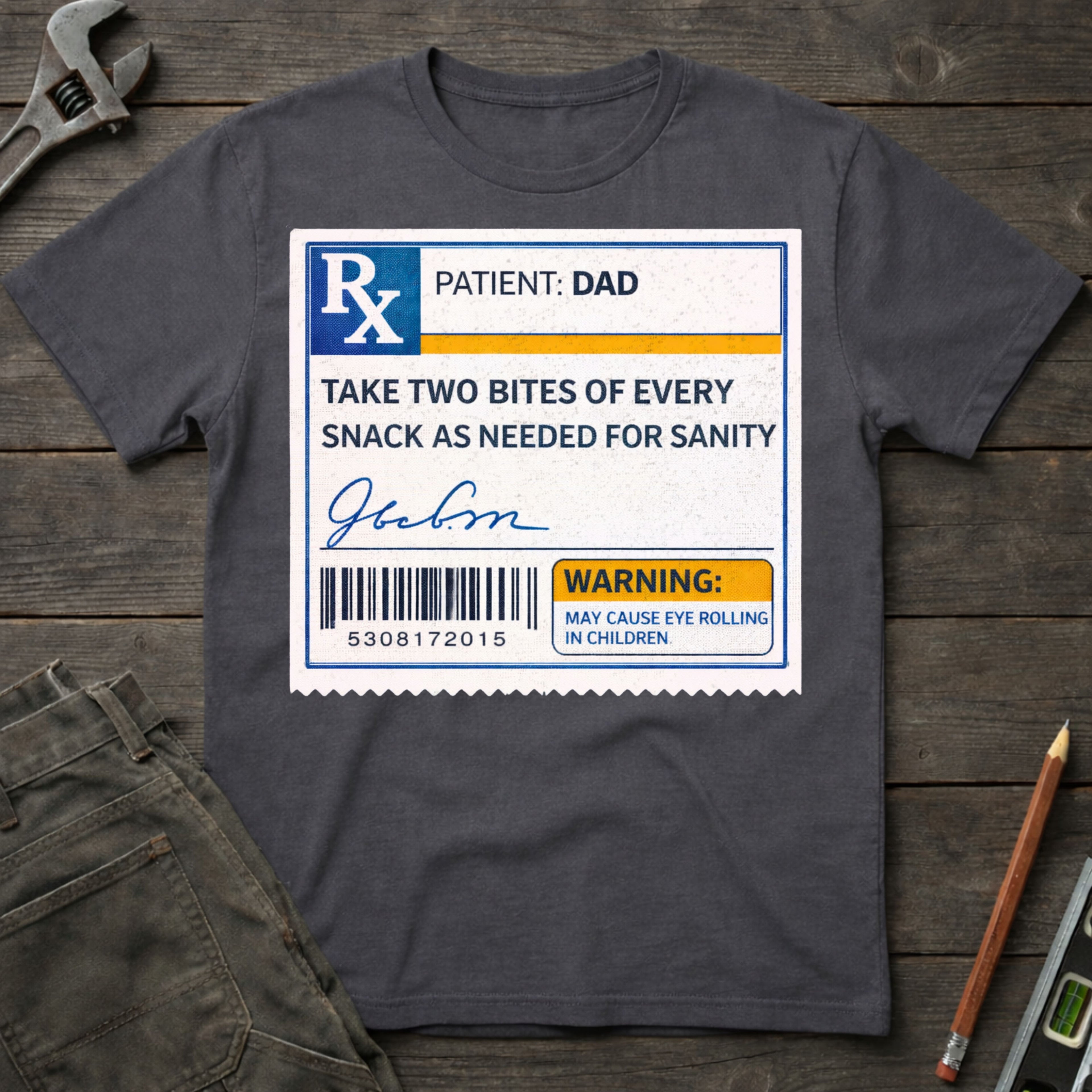Dad Tax Perscription T-Shirt