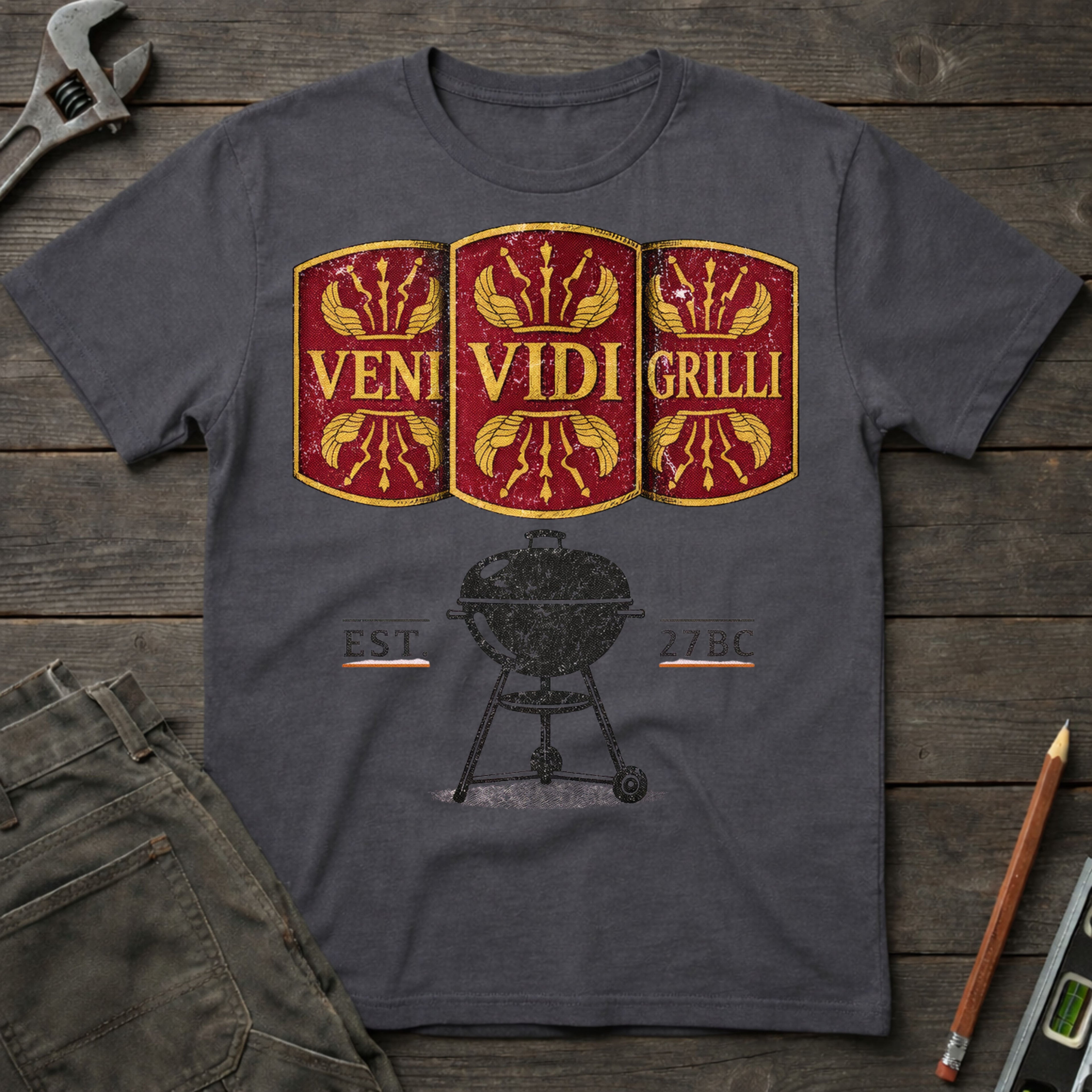 Veni, Vidi, Grilli T-Shirt