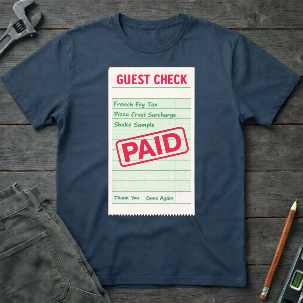 Dad Tax Guest Check T-Shirt