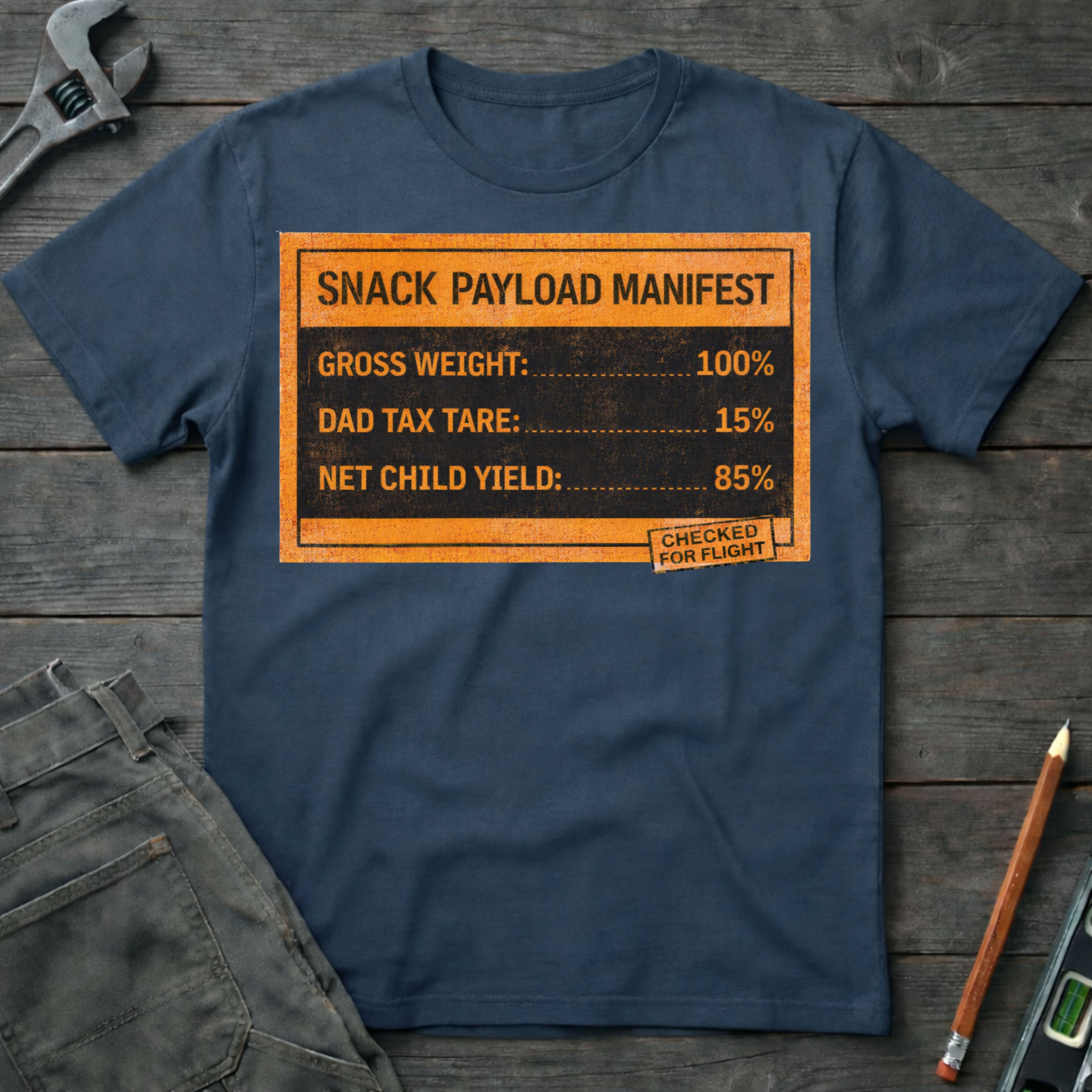 Snack Payload Manifest T-Shirt