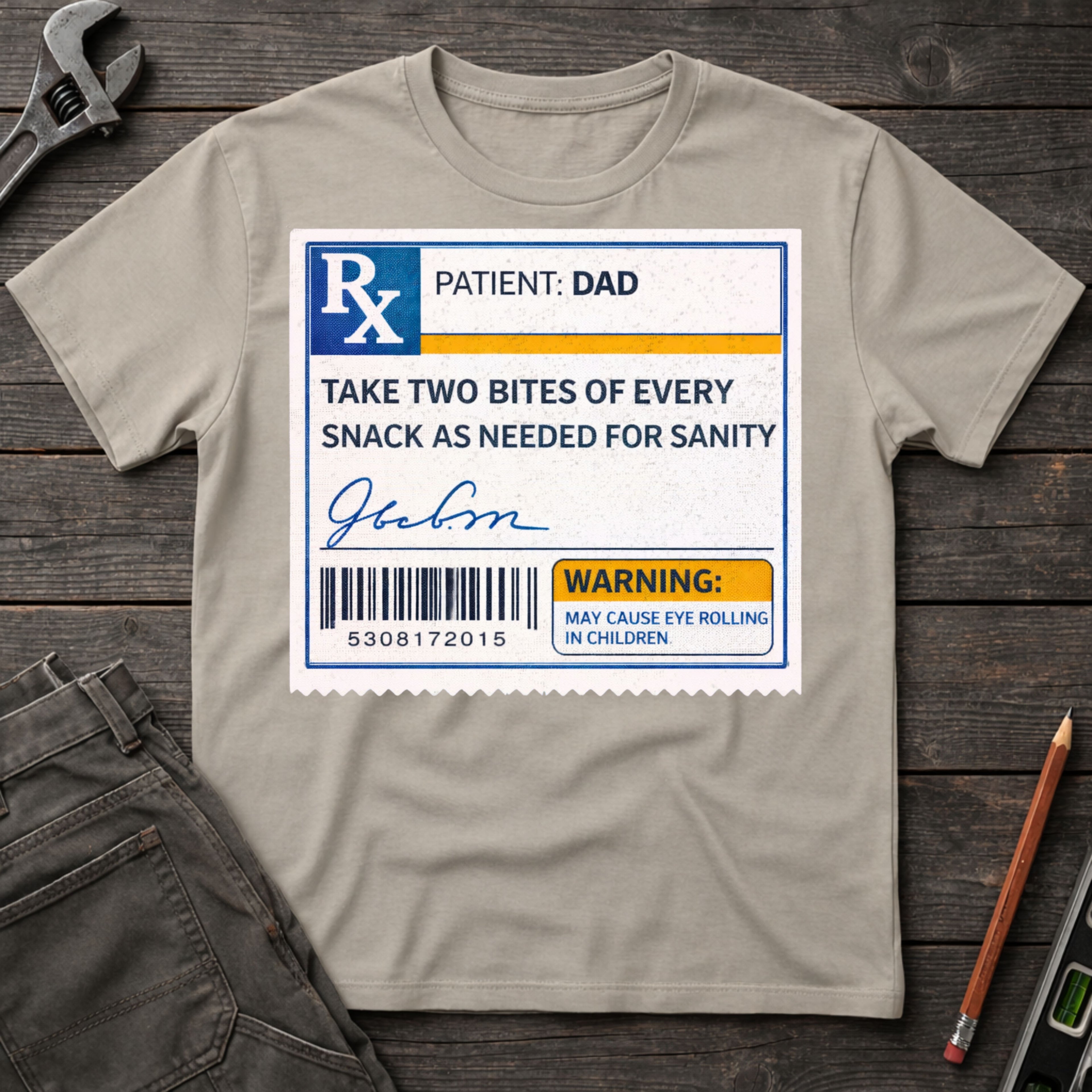 Dad Tax Perscription T-Shirt