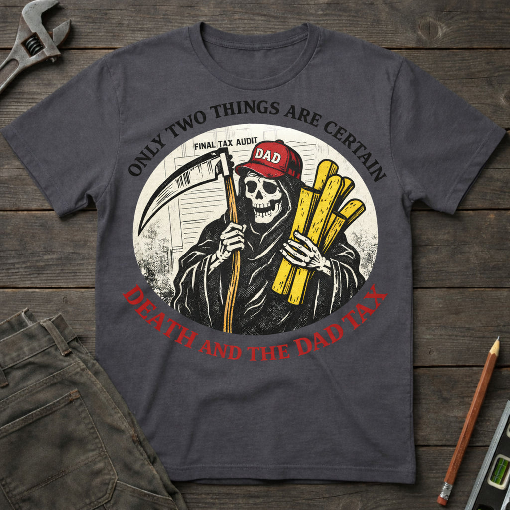 Death and the Dad Tax T-Shirt