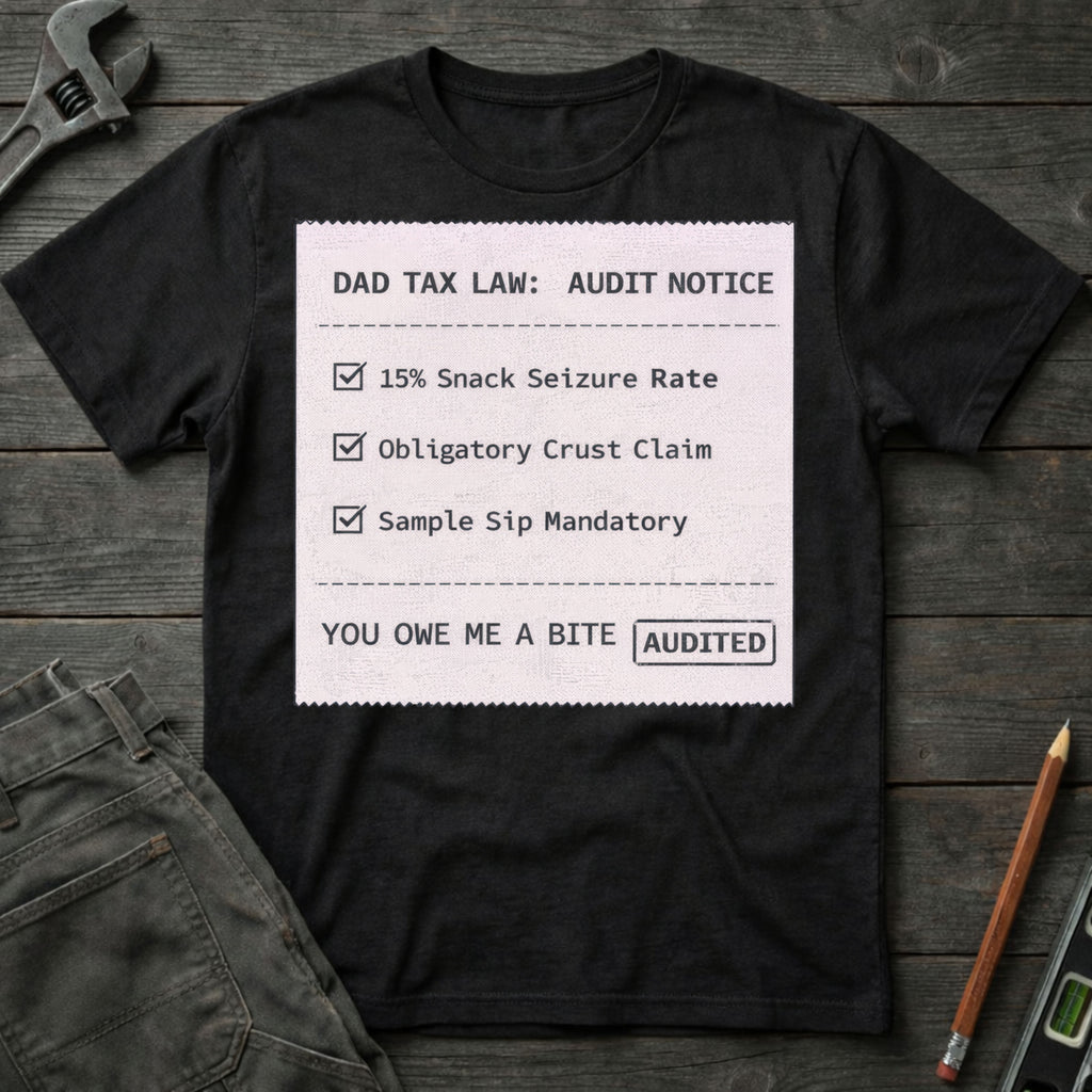 Dad Tax Audit Notice T-Shirt