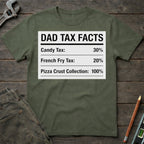 Dad Tax Facts Label T-Shirt