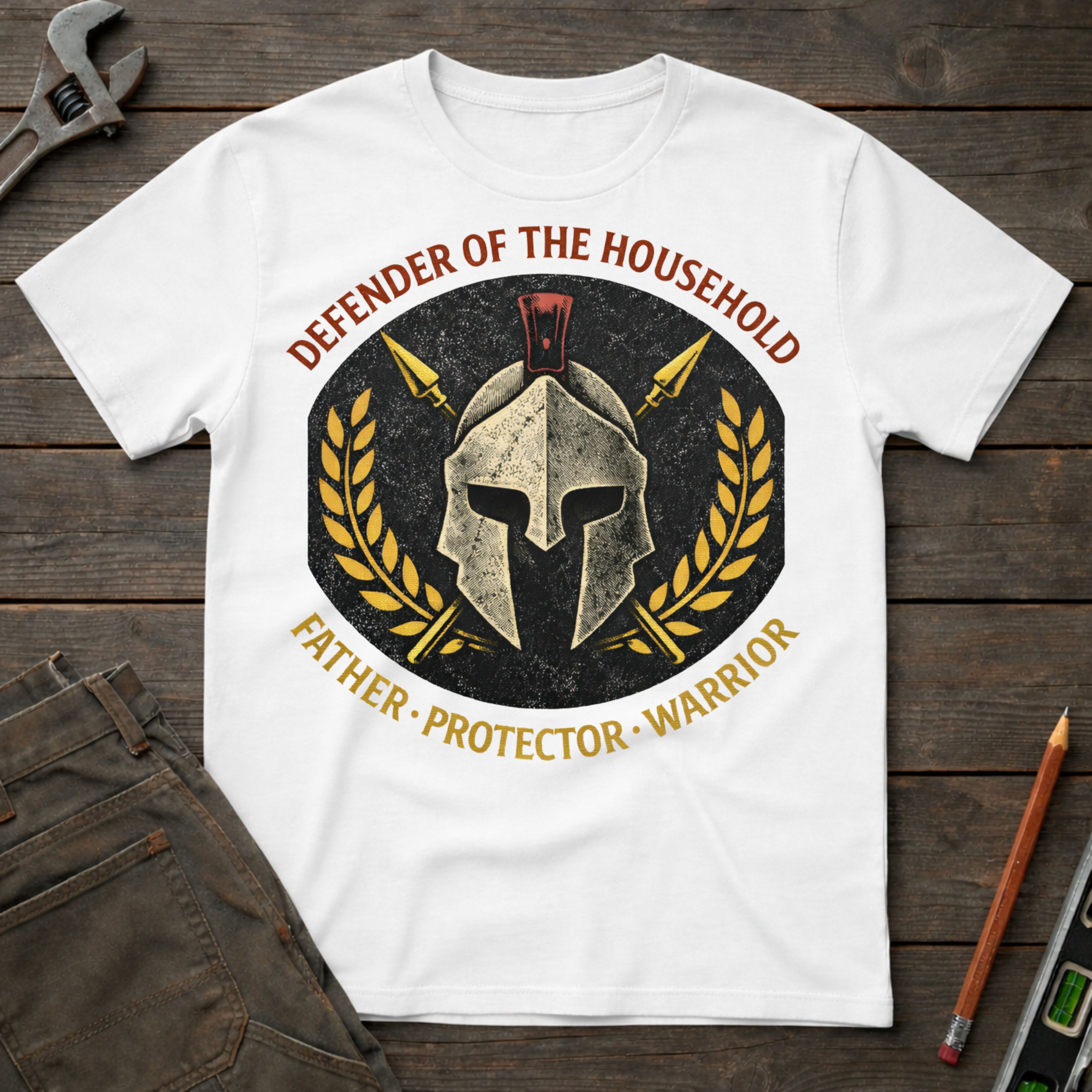 Father, Protector, Warrior T-Shirt