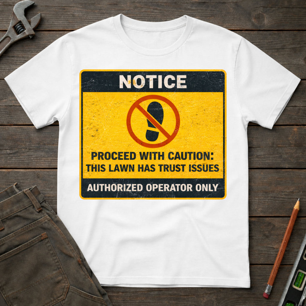 Lawn Trust Notice T-Shirt