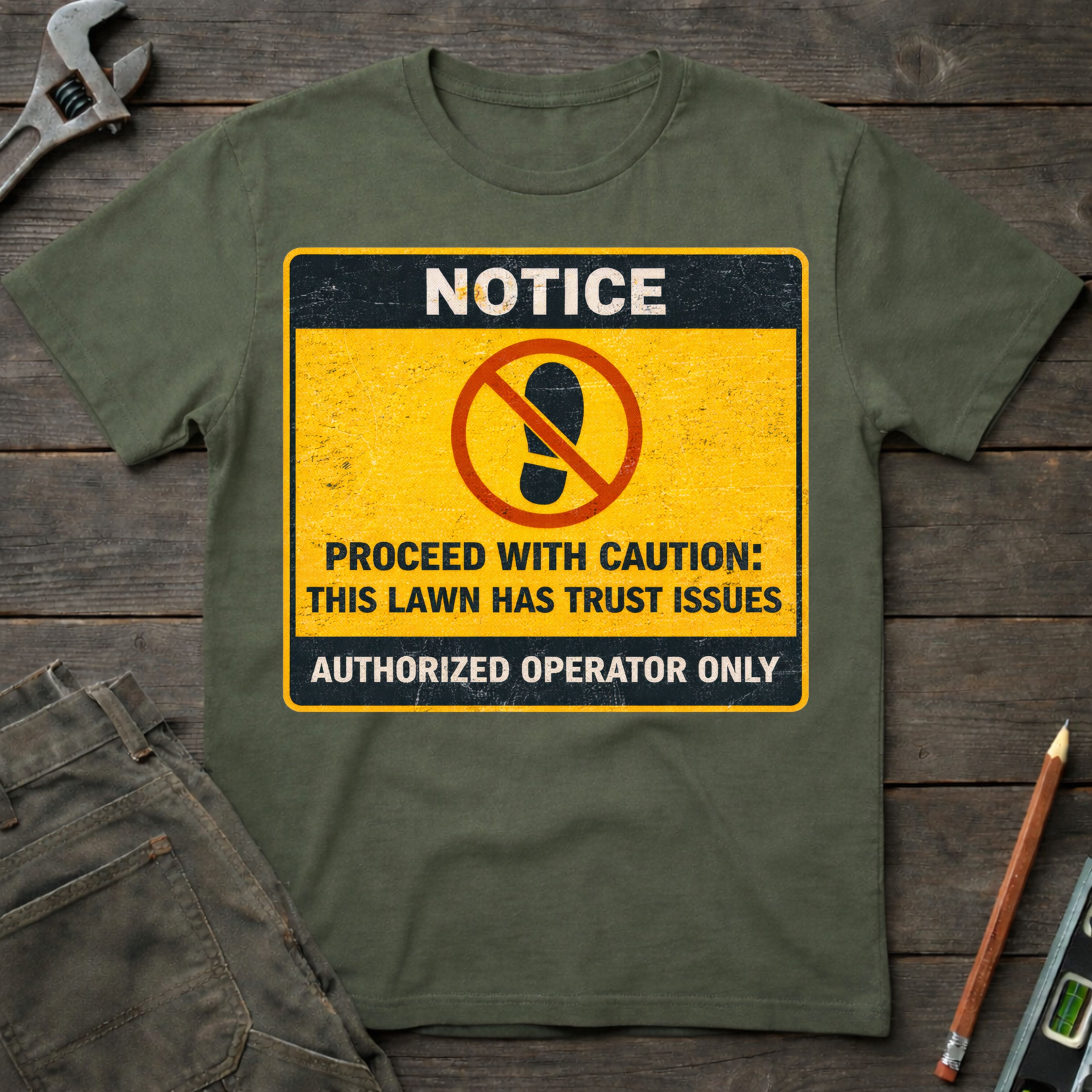 Lawn Trust Notice T-Shirt