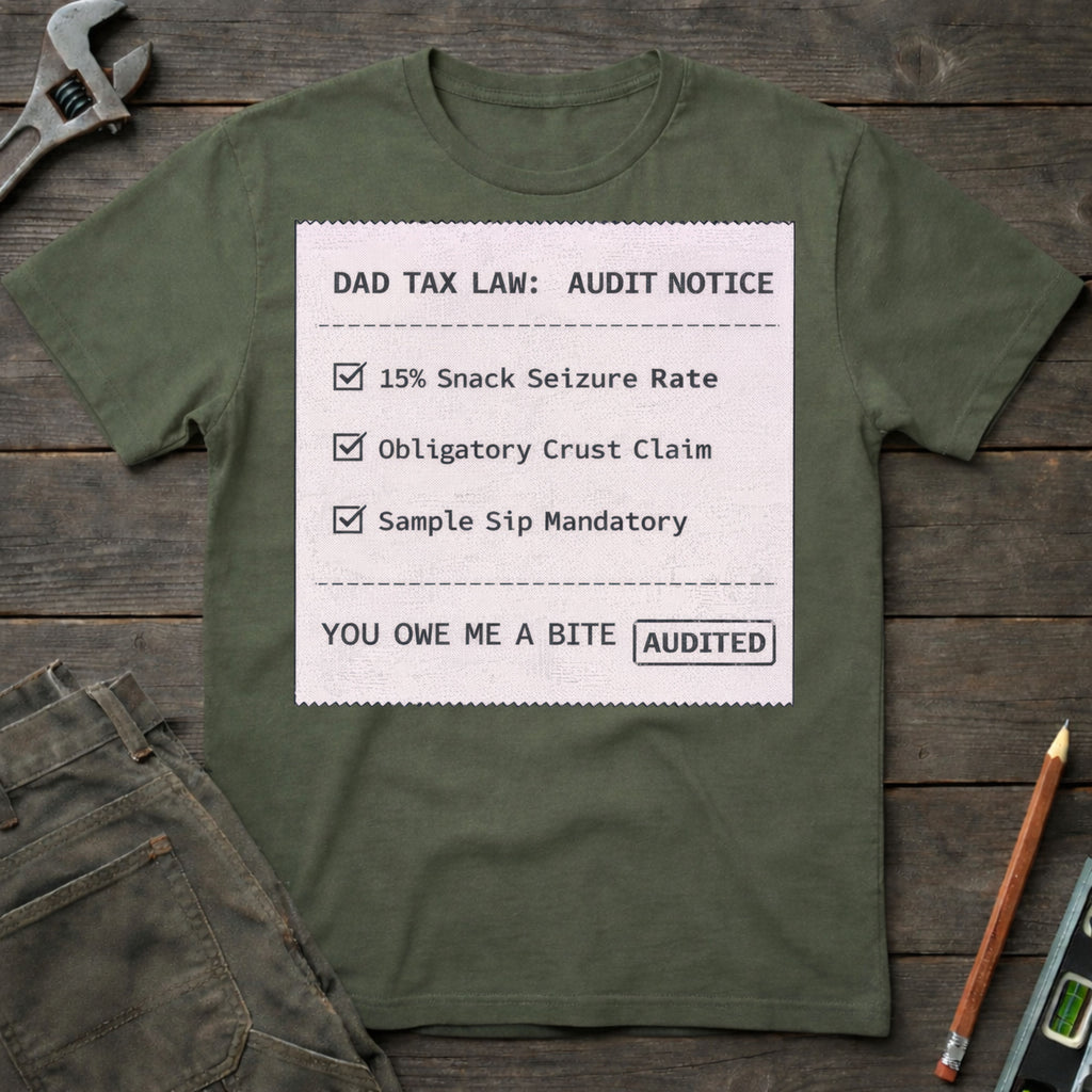 Dad Tax Audit Notice T-Shirt
