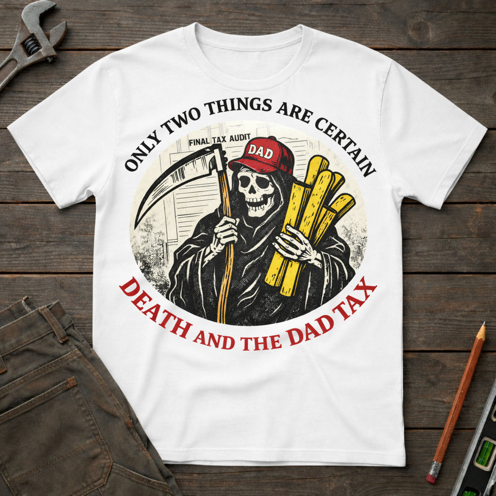 Death and the Dad Tax T-Shirt