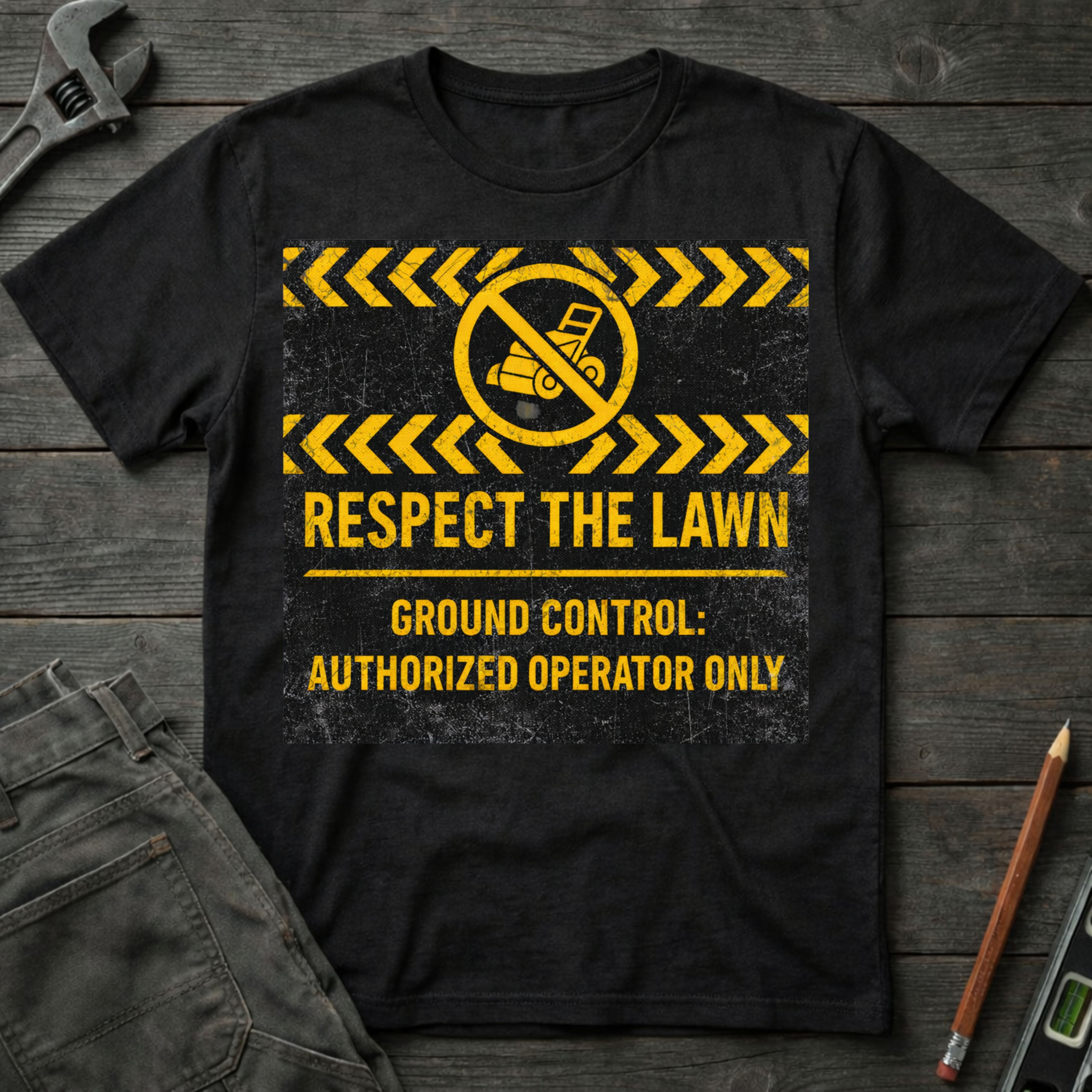 Respect the Lawn: Ground Control T-Shirt
