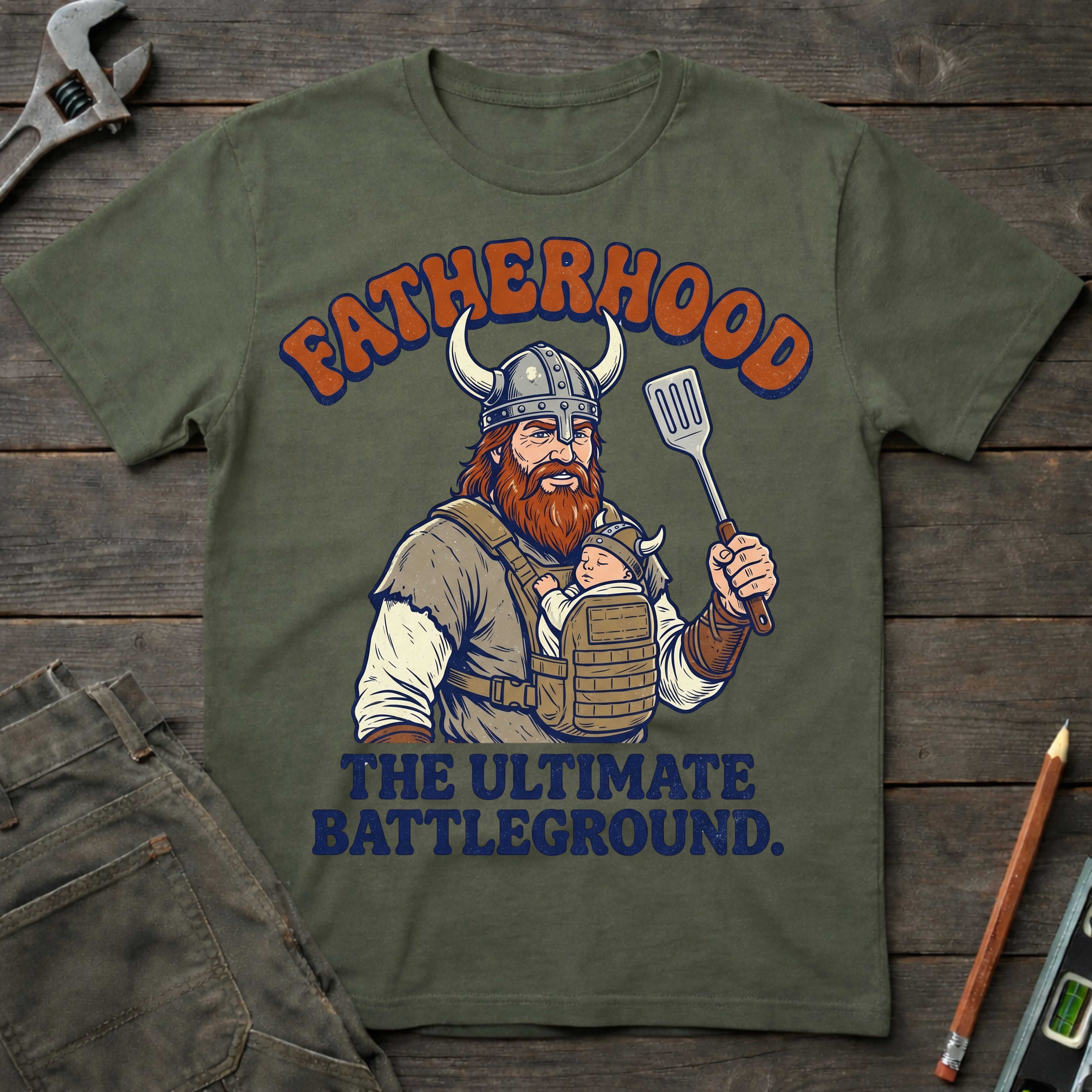 Fatherhood: The Ultimate Battleground T-Shirt