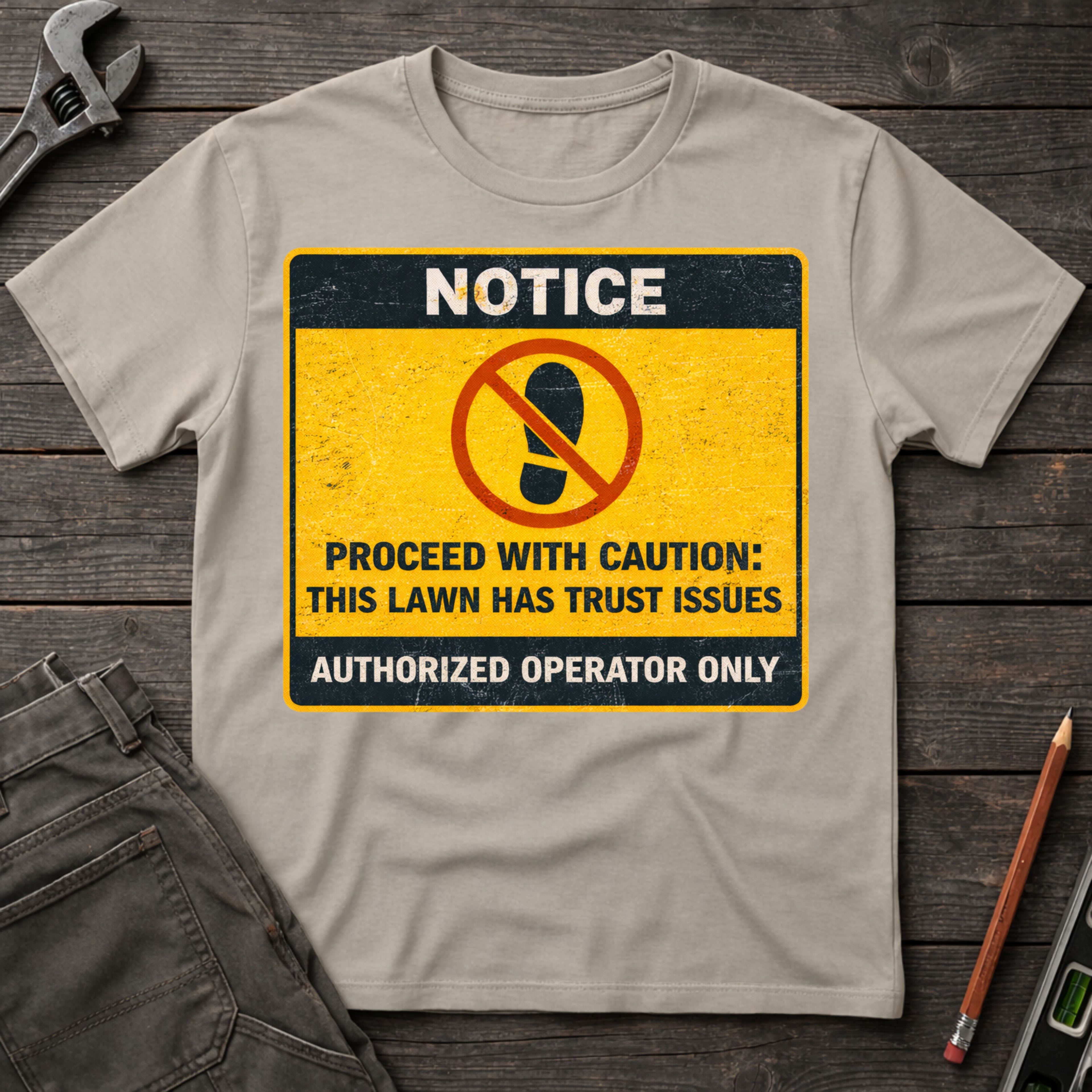 Lawn Trust Notice T-Shirt
